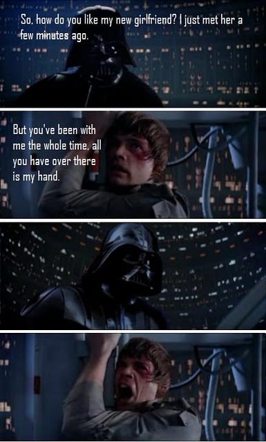 Vader Luke Hand