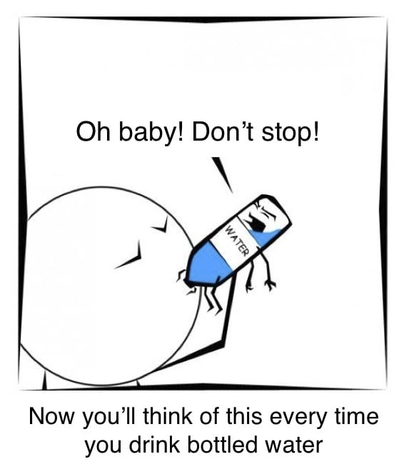 Bottled Water Comic