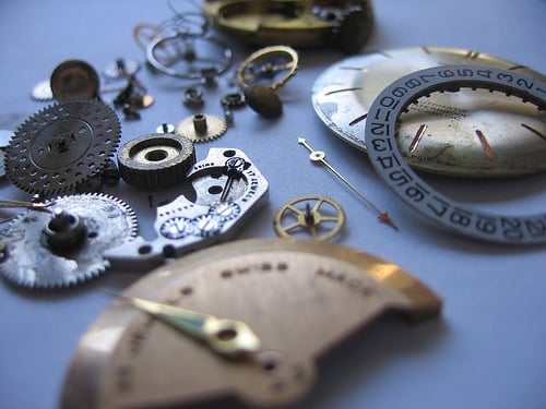 A busted watch.